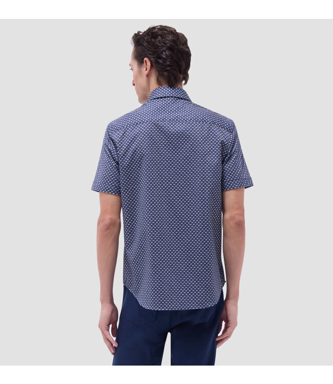 Modern Fit Graphite Print Shirt