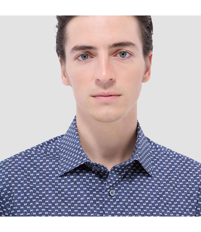 Modern Fit Graphite Print Shirt