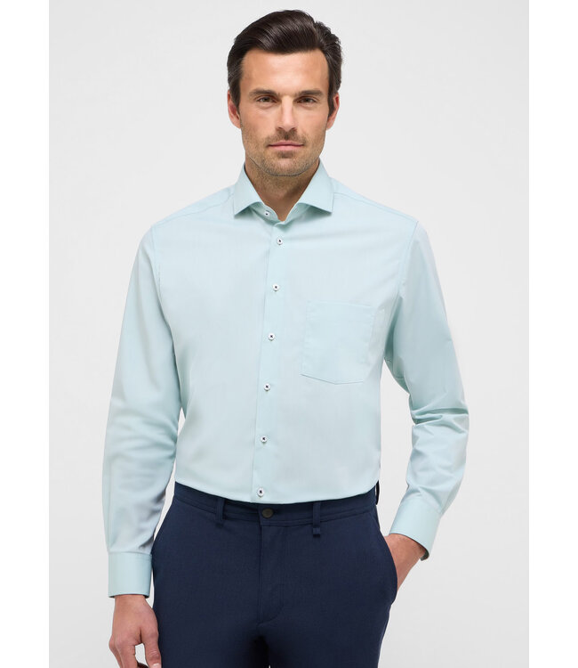 Modern Fit Green Shirt