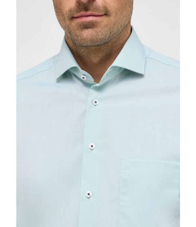 Modern Fit Green Shirt