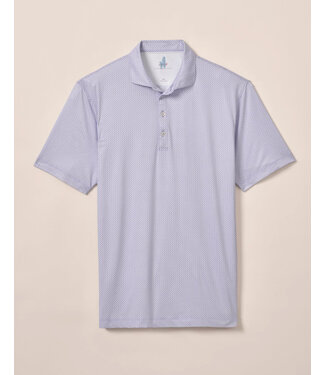 JOHNNIE-O Purple Wesson Polo