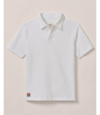 JOHNNIE-O White Frankie Polo