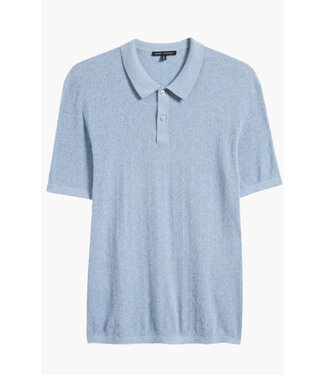 ROBERT BARAKETT Dusty Blue Neo Sweater Polo