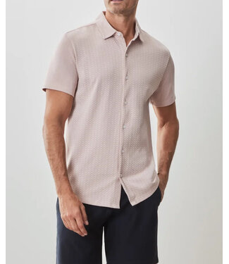 ROBERT BARAKETT Modern Fit Coral Booker Shirt