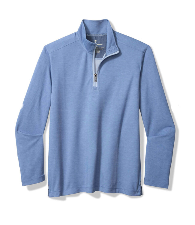 French Blue Lorenzo 1/4 Zip