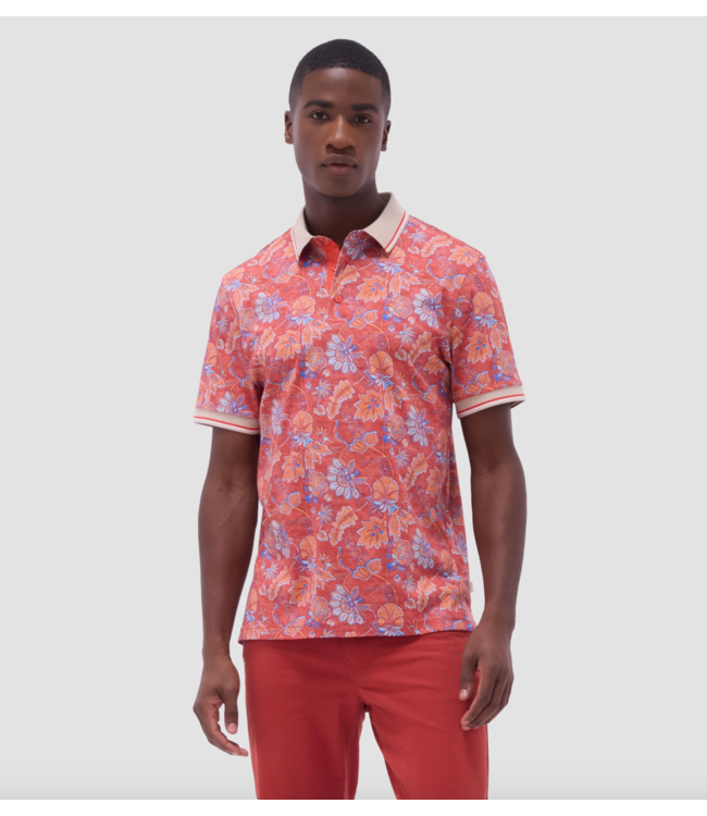 Paprika Floral Polo