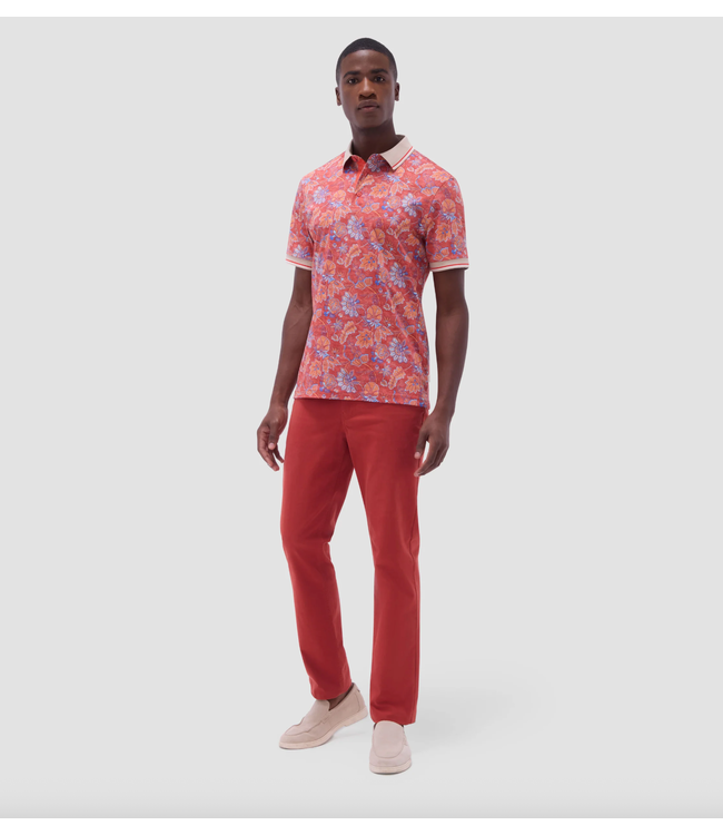Paprika Floral Polo