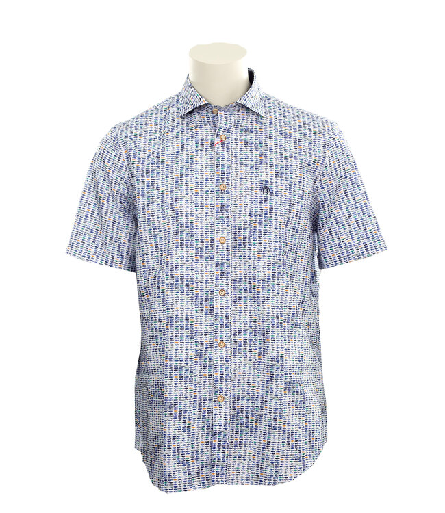 Modern Fit Fish  Design Shirt