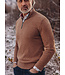 Tan Melange 1/4 Zip