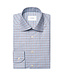 Modern Fit Blue Tan Gingham Shirt