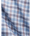 Modern Fit Blue Tan Gingham Shirt