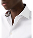 Slim Fit White with Floral Trim Shirt