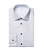 Slim Fit Blue Neat with Navy Buttons Shirt