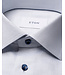 Slim Fit Blue Neat with Navy Buttons Shirt