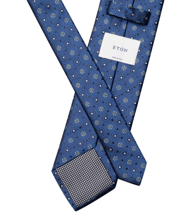 Cobalt Medallion Tie