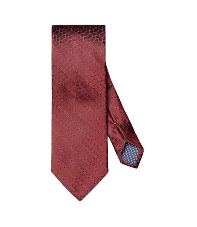 Red with Navy Dot Tie