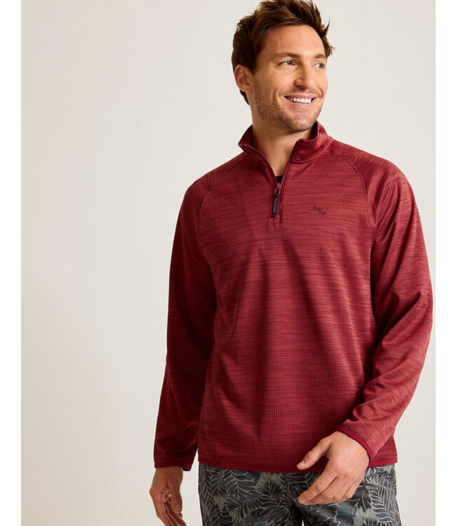 Burgundy Palm Pro 1/4 Zip