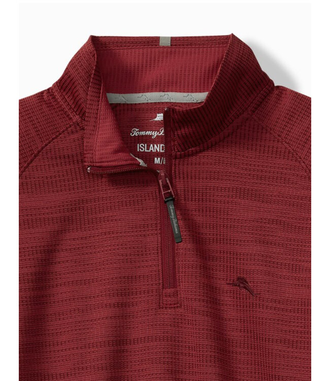 Burgundy Palm Pro 1/4 Zip