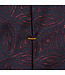 Navy Red Geometric Tie
