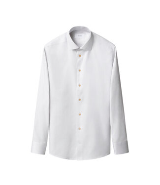 ETON Slim Fit Tan with Tan Button Shirt