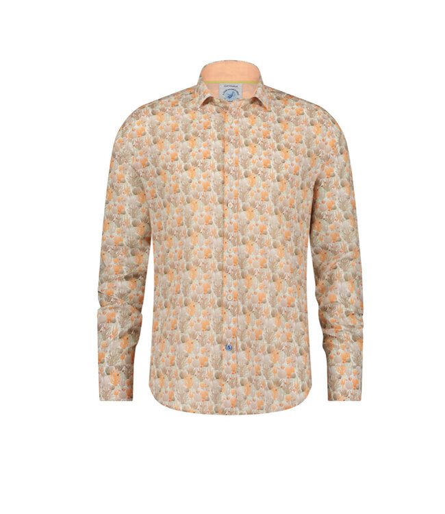 Modern Fit Peach Cactus Shirt