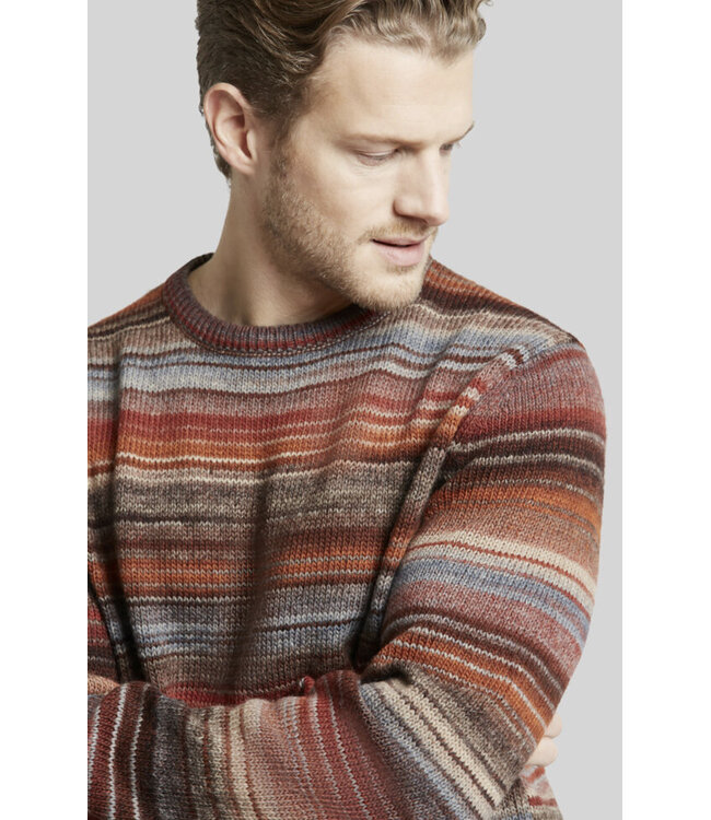 Multi Stripe Knit Sweater