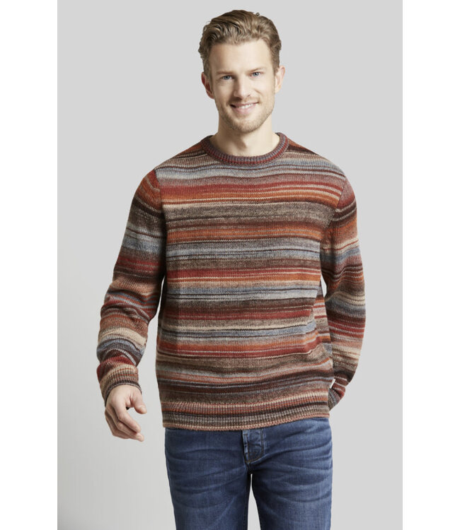 Multi Stripe Knit Sweater