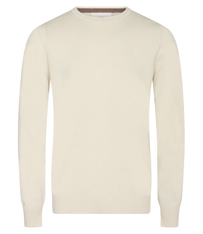 Beige Jupiter Crew Neck Sweater