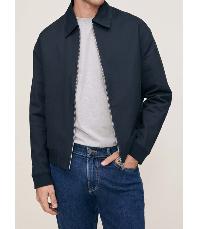 Navy Robb Bomber Jacket