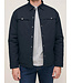 Navy Derrek Lined Overshirt