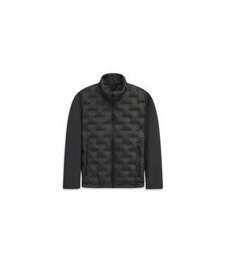 BUGATTI Black Quilted Puffer Coat