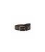 Brown Textured Leather Belt