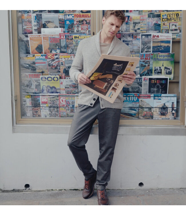 Brown Leather Sneakers