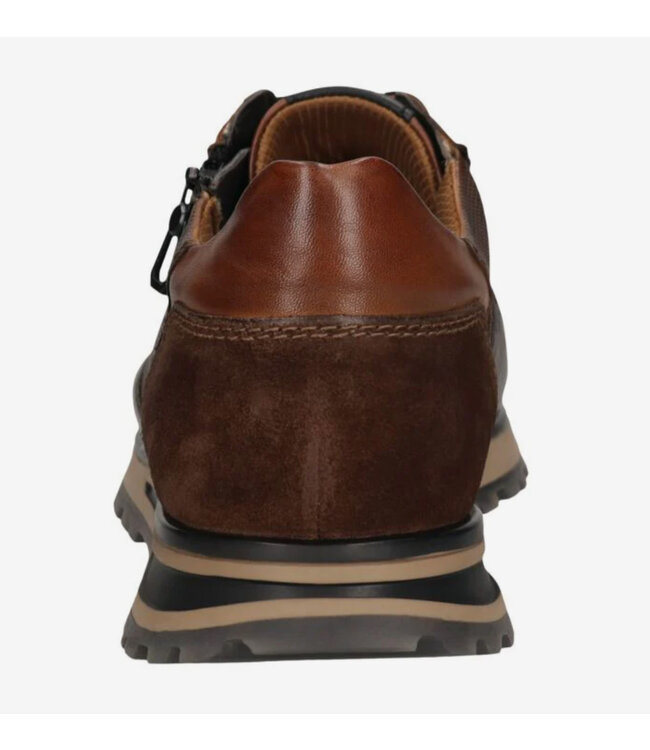 Brown Leather Sneakers