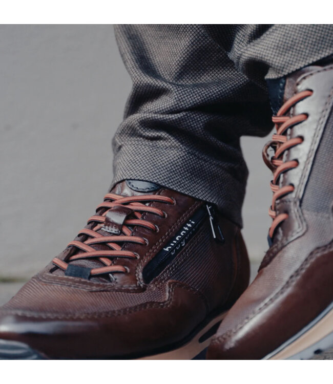 Brown Leather Sneakers