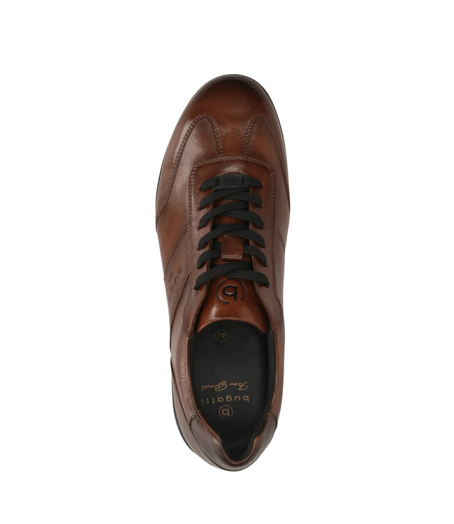Cognac Leather Casual Shoes