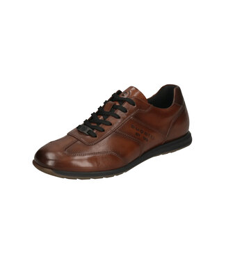 BUGATTI Brown Leather Casual Shoes