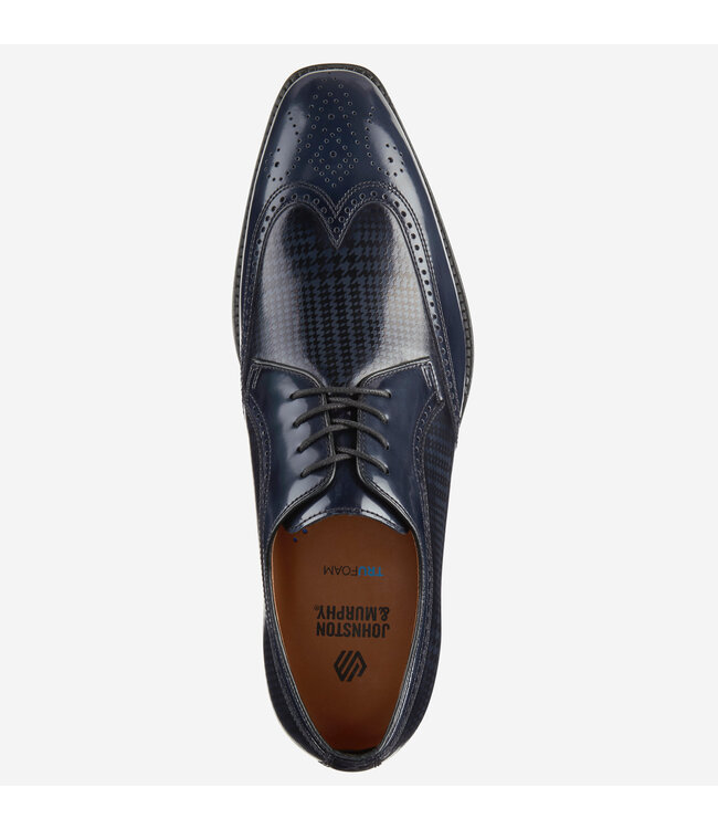 Black Sullivan Wingtip Shoes