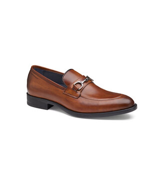 JOHNSTON & MURPHY Tan Flynch Bit Slip-On Shoes