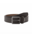 BUGATTI Brown Textured Leather Belt