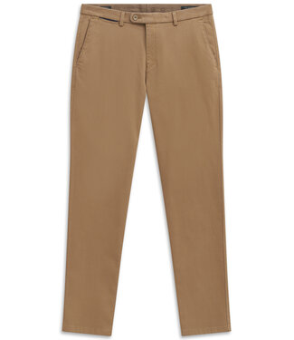 BUGATTI Modern Fit Mid Camel Casual Pants