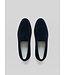 Navy Brannon Suede Loafers