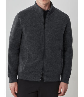 ROBERT BARAKETT Charcoal Jacobs Full Zip