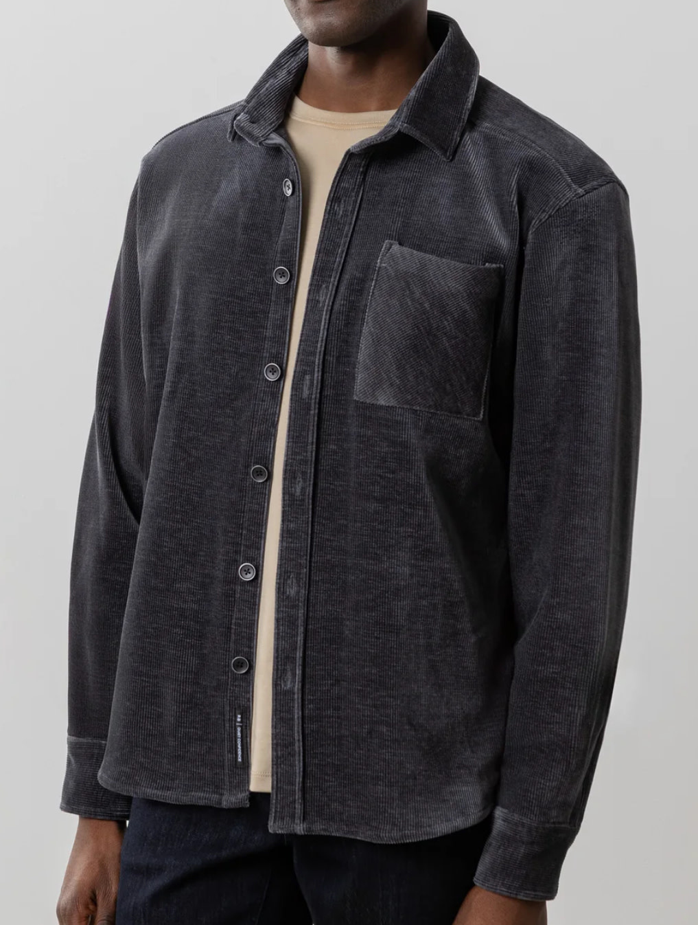 トップス OVERCOAT 25SS OVERSHIRT トップス OVERCOAT 25SS OVERSHIRT Charcoal Topcon Overshirt