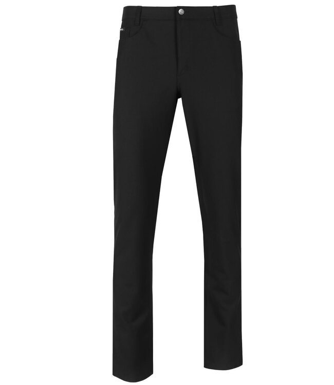 Modern Fit Black 5 Pocket Pants