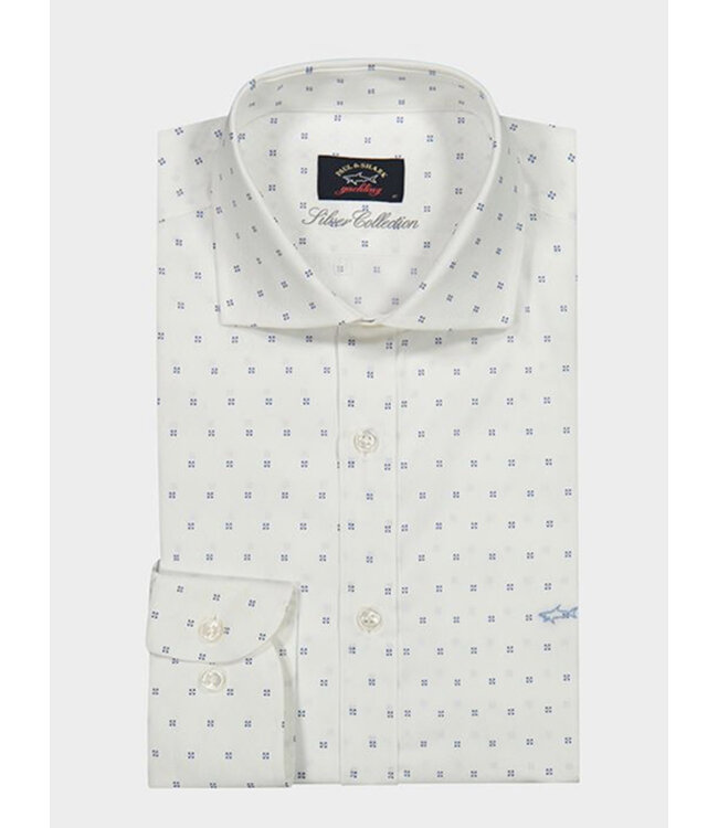 Classic Fit Off White Shirt