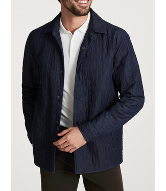 34 HERITAGE Denim Quilted Overshirt
