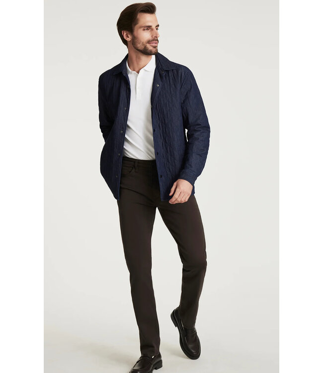 Denim Quilted Overshirt