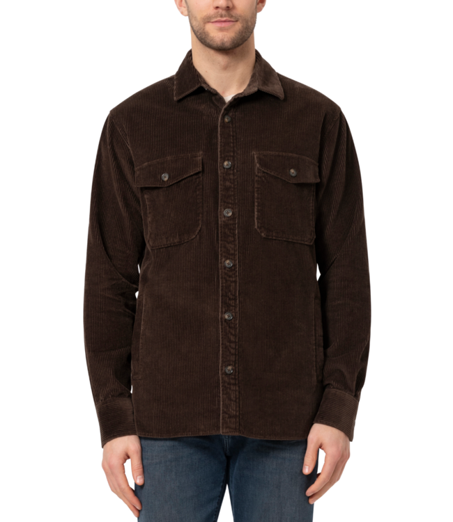 Brown Corduroy Overshirt