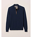 Navy Raynor 1/4 Zip Sweater